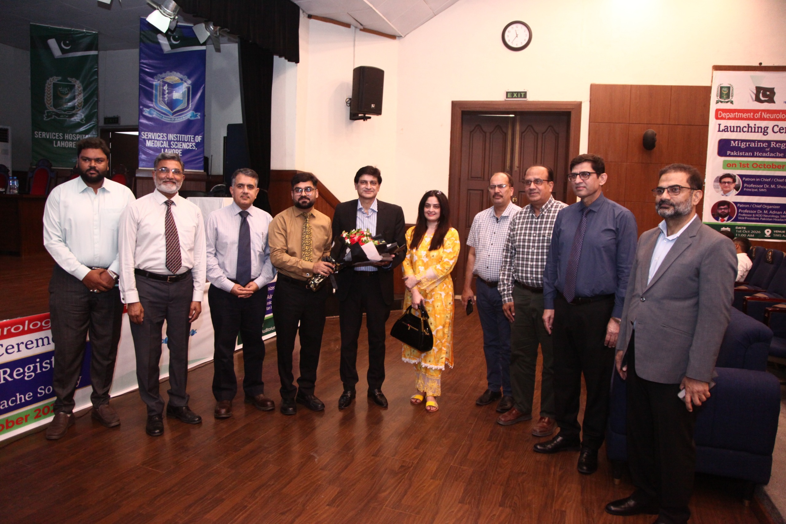 National Migraine Registry Launch — Lahore